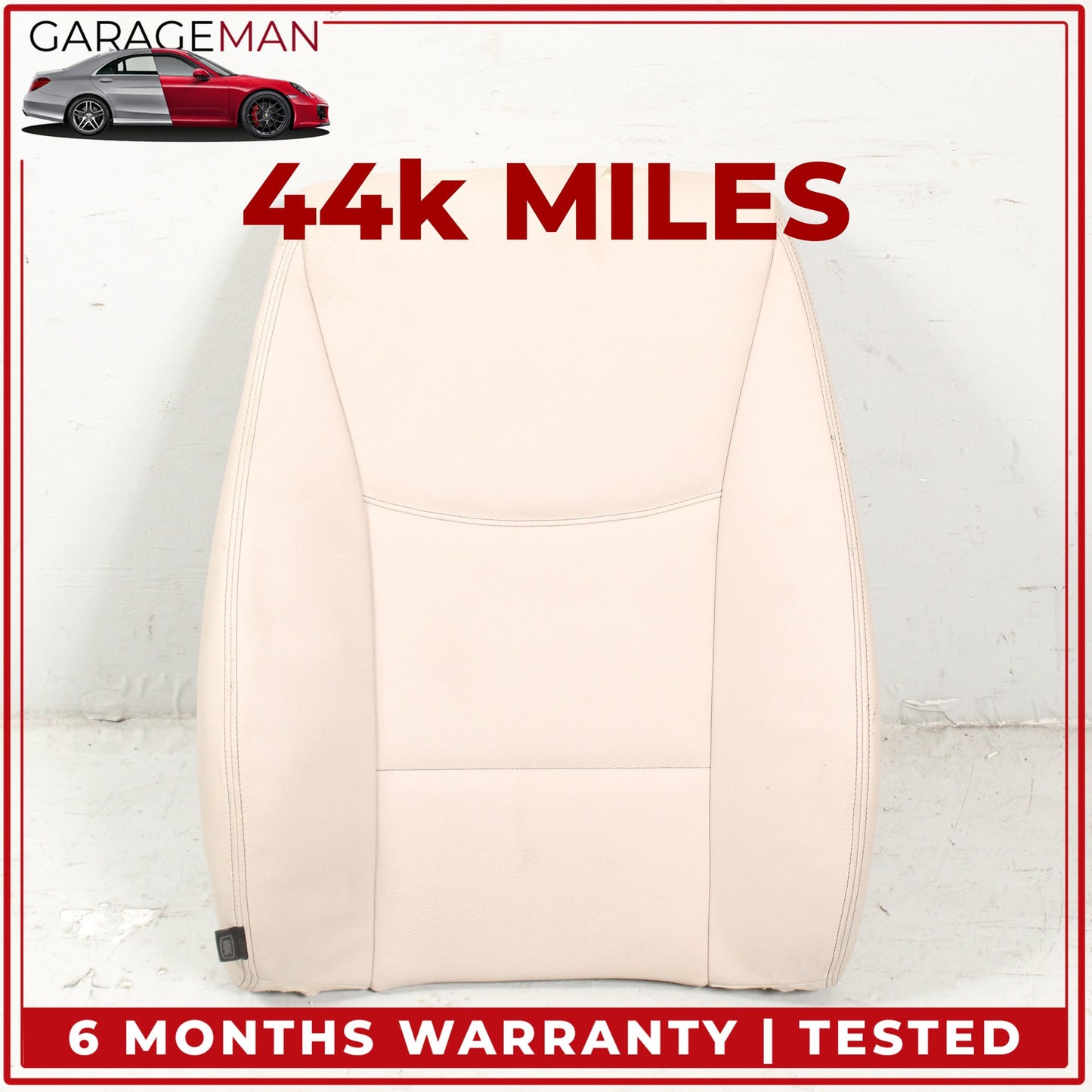 2011-2018 BMW X3 X4 Front Right Passenger Side Top Upper Seat Cushion Beige OEM