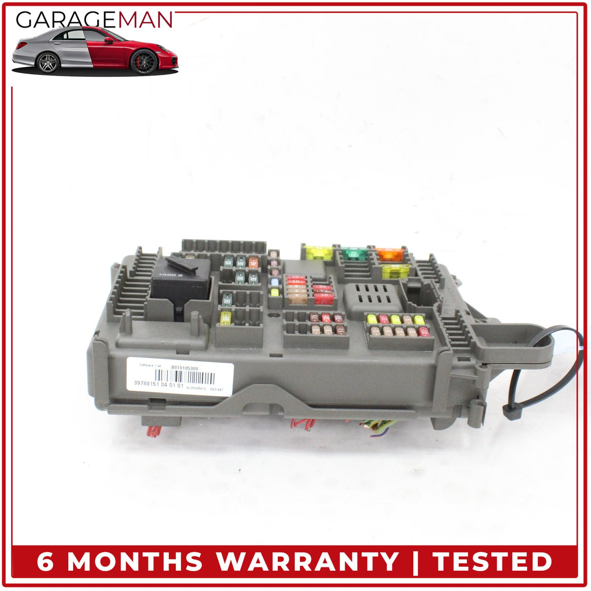 2007-2014 BMW X5 X6 Rear Trunk Power Distribution Fuse Relay Box Module OEM