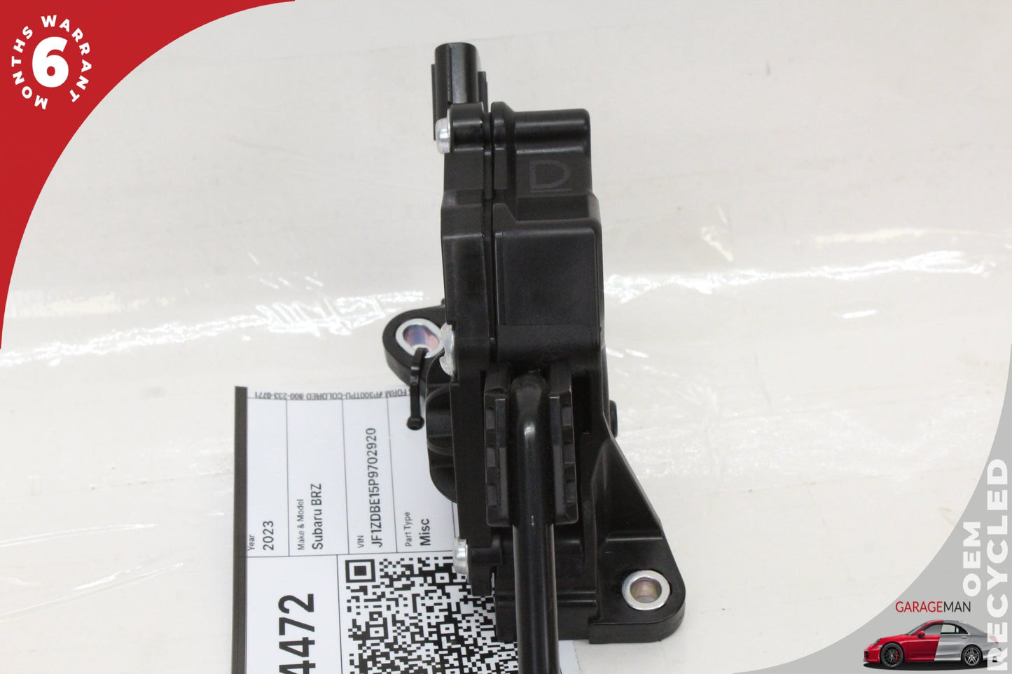 2022-2025 Subaru BRZ Toyota GR86 Gas Accelerator Throttle Pedal 36010CA111 OEM