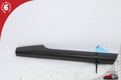 2018-2025 Audi SQ5 Q5 Dash Center Console Door Trim Panel Carbon Fiber Set OEM