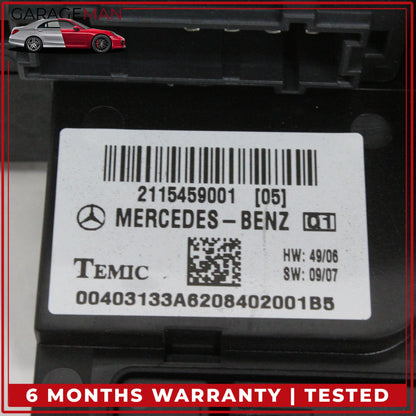 2003-2011 Mercedes W219 CLS550 Front SAM Module Relay Fuse Box 2115459001 OEM