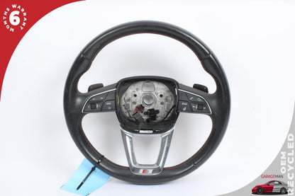 2018-2020 Audi SQ5 Q5 Front Left Side Steering Wheel w/ Paddle Shifters OEM