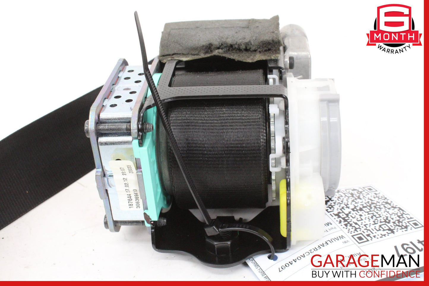 08-17 Audi A5 S5 Front Right Passenger Side Seat Belt Retractor 8T1857706H OEM