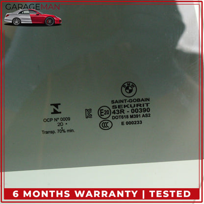 2019-2026 BMW Z4 G29 Convertible Front Left Driver Side Door Window Glass OEM
