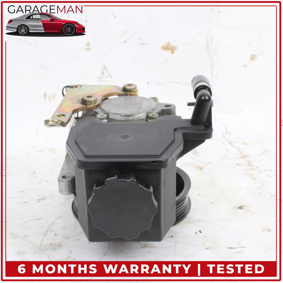 1997-2004 Mercedes R170 SLK230 Power Steering Pump w/ Reservoir and Pulley OEM