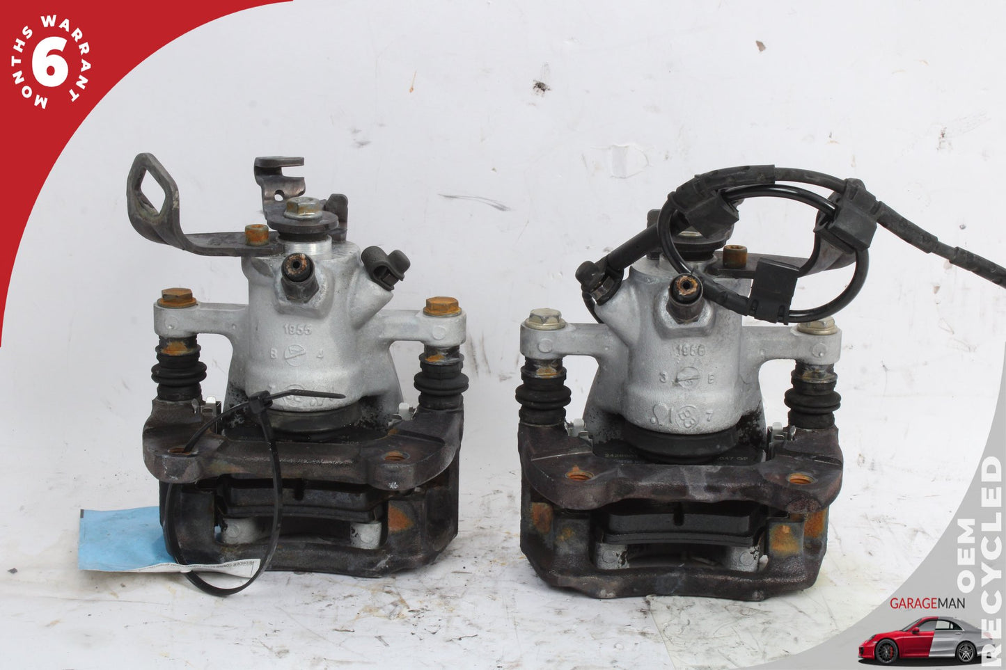 2007-2015 Mini Cooper R56 Rear Left and Right Side Brake Caliper Set of 2 OEM