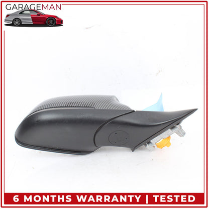 2012-2018 BMW 328i F30 Front Right Side Door Rear View Mirror Carbon Fiber OEM
