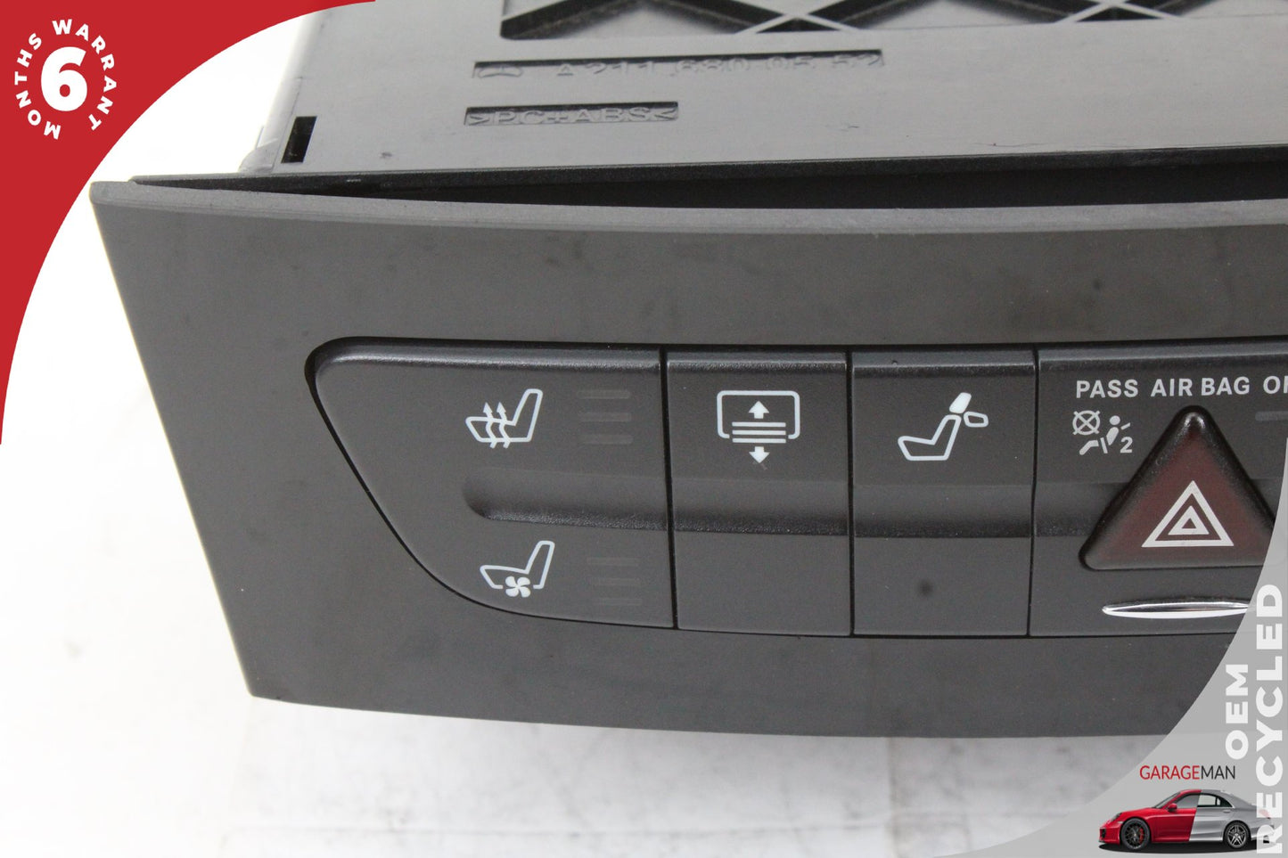 03-09 Mercedes-Benz CLS500 W219 Hazard Switch Control Panel 2116800552 OEM