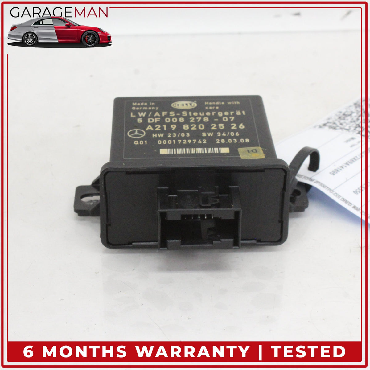 2006-2011 Mercedes W219 CLS550 Headlight Range Control Module 2198202526 OEM