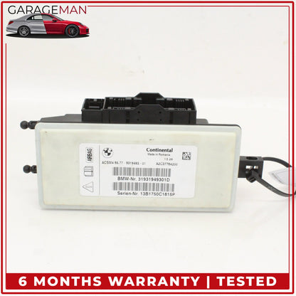 2012-2018 BMW 328d RWD Crash Impact Safety Sensor Control Module Unit 1949301