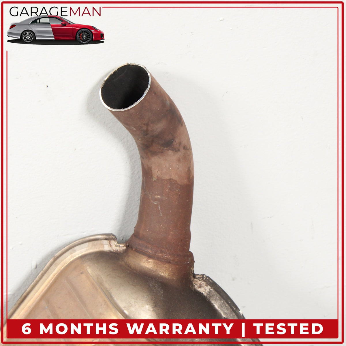 2003-2008 Mercedes R230 SL550 Exhaust Muffler Left and Right Side w/ Tips OEM