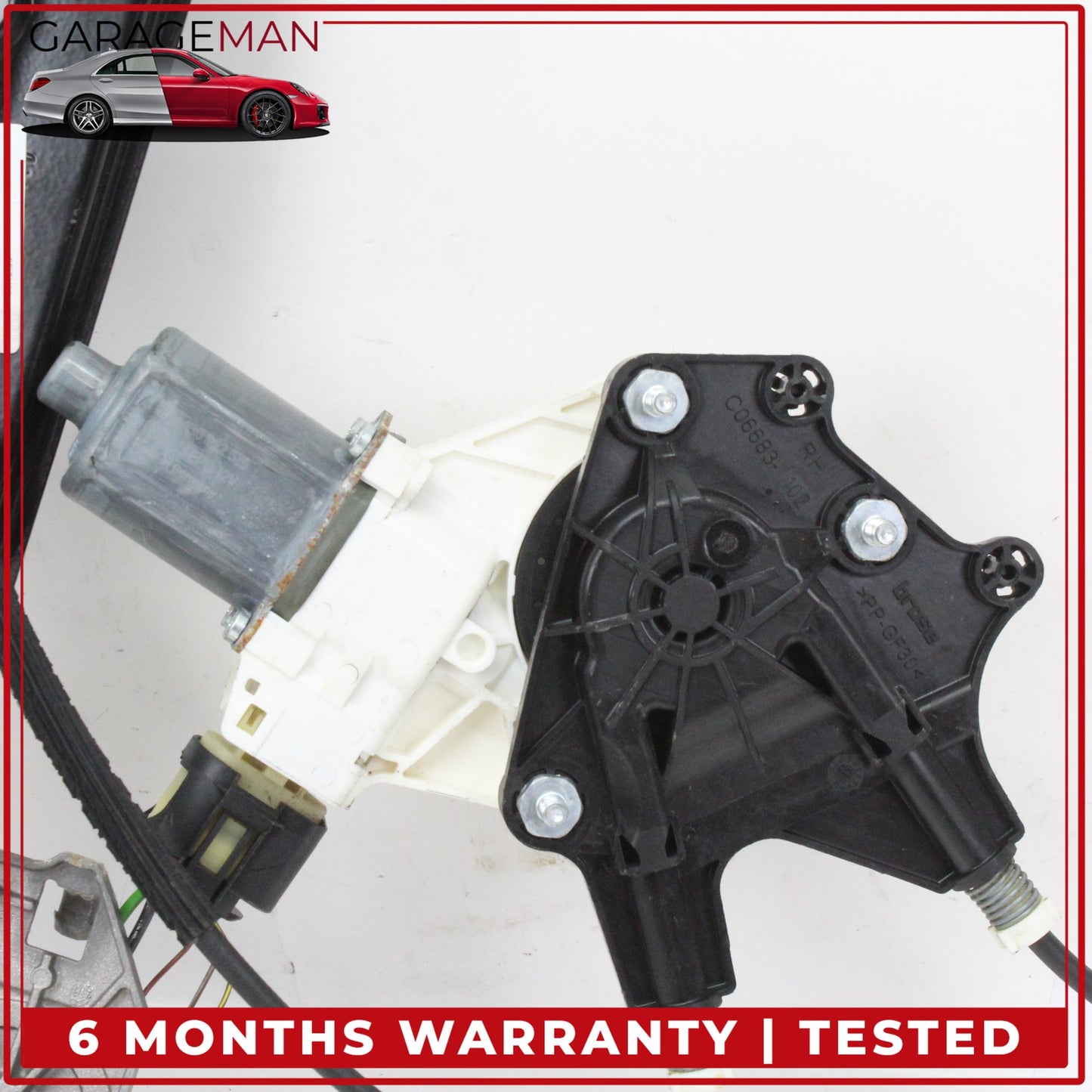 2014-2020 BMW 430i Rear Right Side Window Regulator w/ Motor 7326326 OEM
