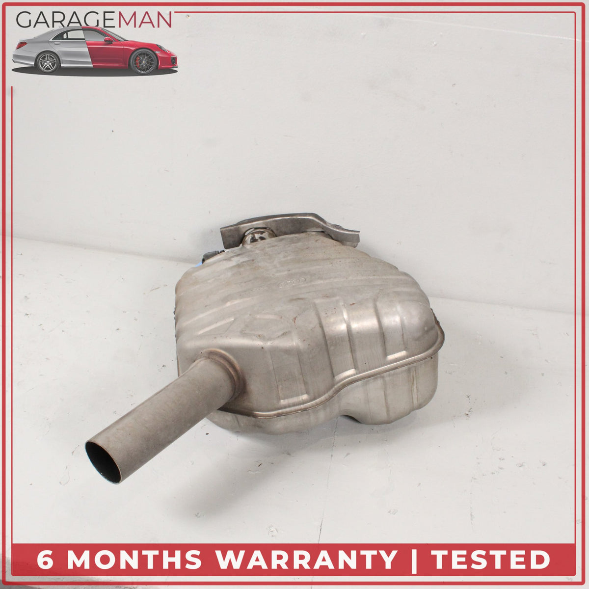 2011-2018 Audi A8 D4 Rear Right Side Exhaust Muffler 4H0253612AK OEM