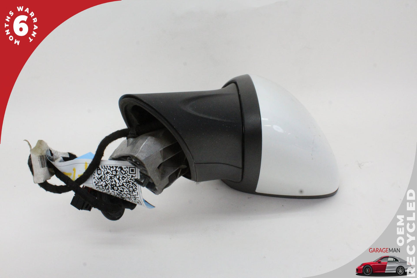 2011-2014 Porsche Cayenne 958 Front Right Side Door Rear View Mirror White OEM