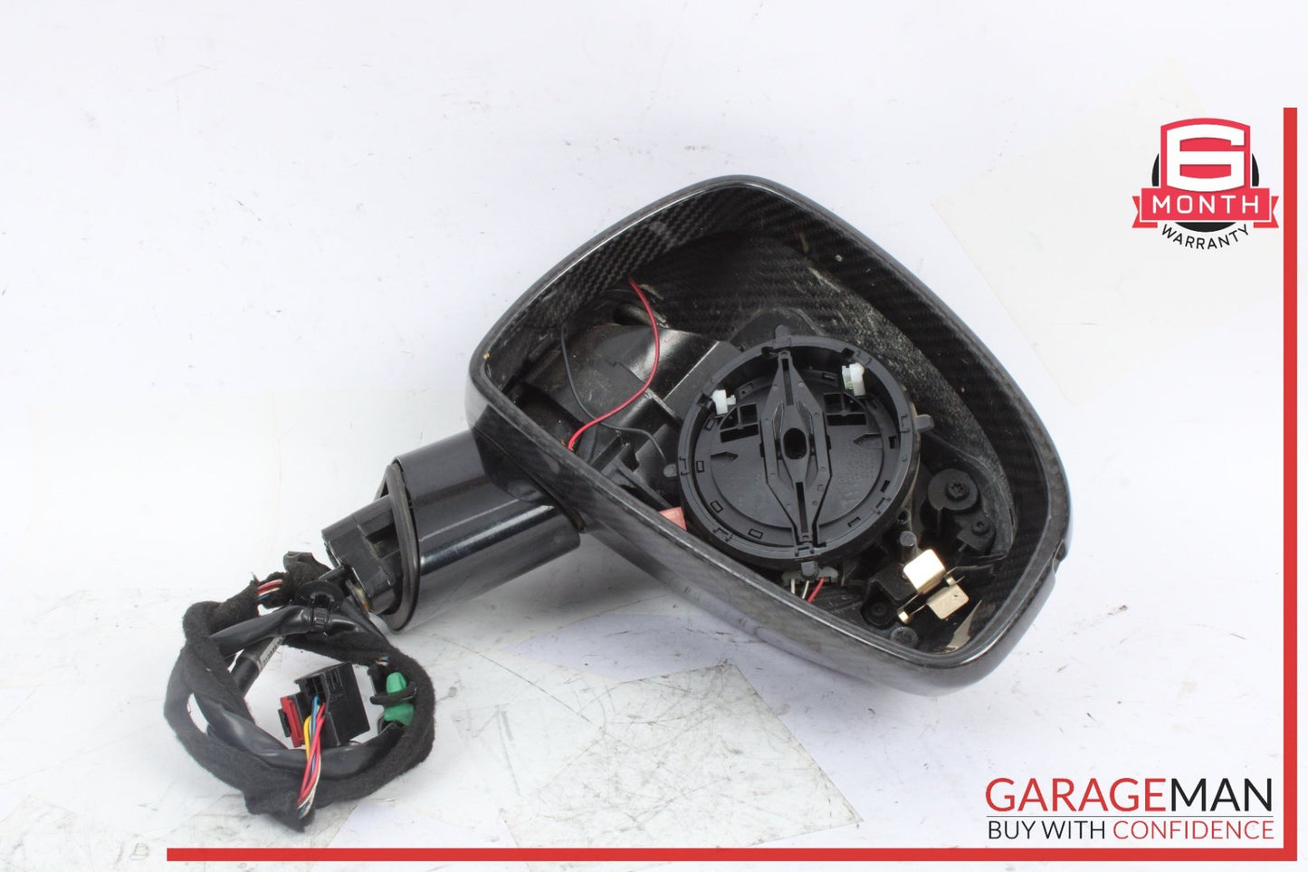 2008-2015 Audi TT 8J Front Right Door Rear View Mirror w/o Mirror Glass OEM