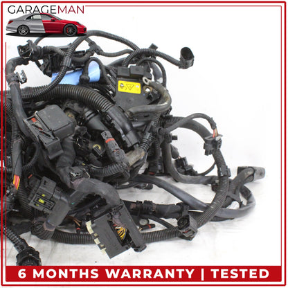 2012-2018 BMW 650i F06 N63 4.4L Engine Motor Wiring Harness Set 7633268 OEM
