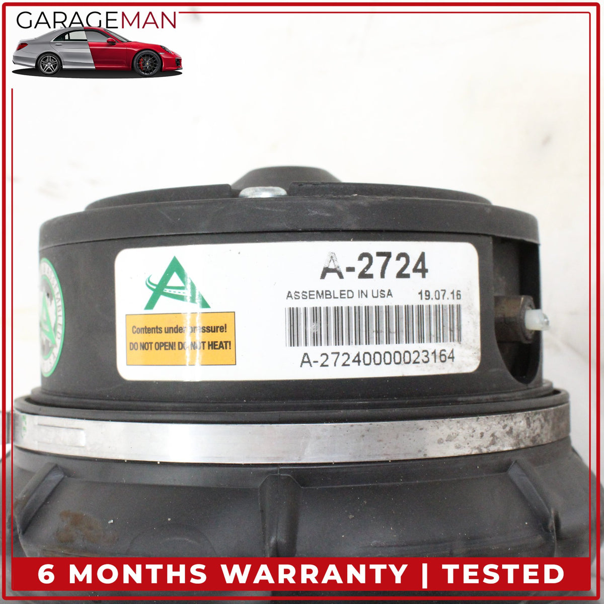 2003-2011 Mercedes W219 CLS500 Rear Left or Right Air Suspension Bag Shock OEM