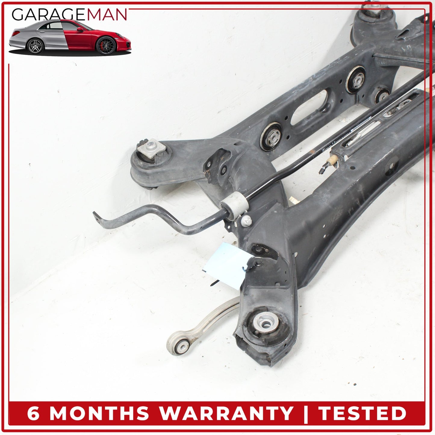 2008-2015 Mercedes W204 C250 Rear Subframe Crossmember w/ Anti Roll Sway Bar OEM