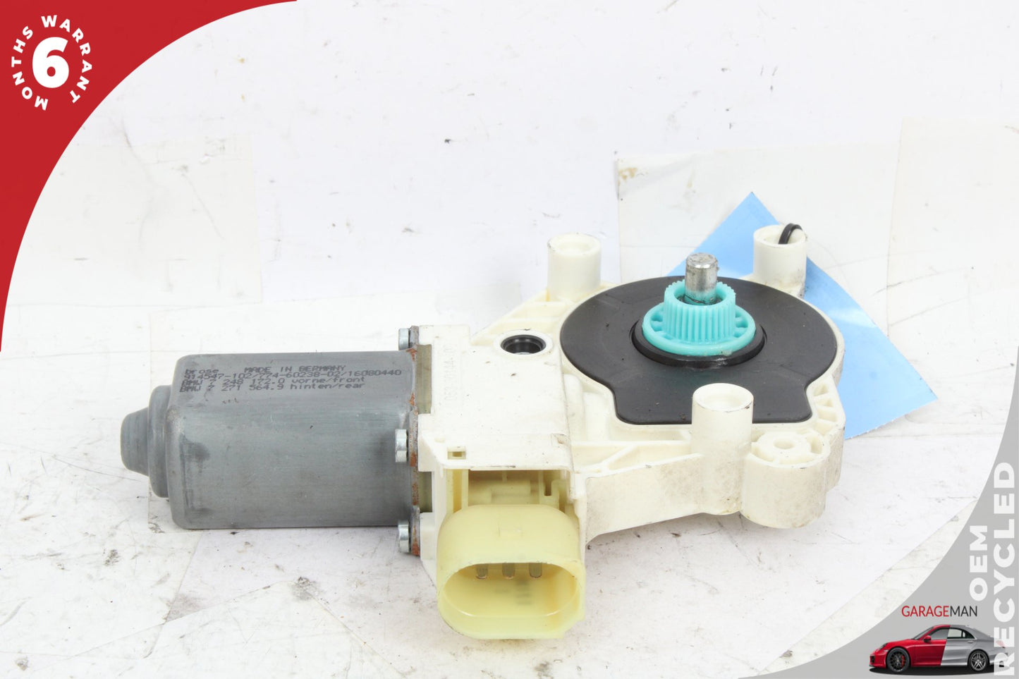 2011-2016 BMW 528i Front or Rear Right Side Window Regulator Motor 7248172 OEM