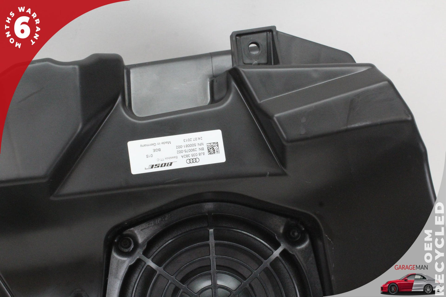 2008-2015 Audi TT 8J Coupe Audio Subwoofer Speaker 8J8035382 OEM