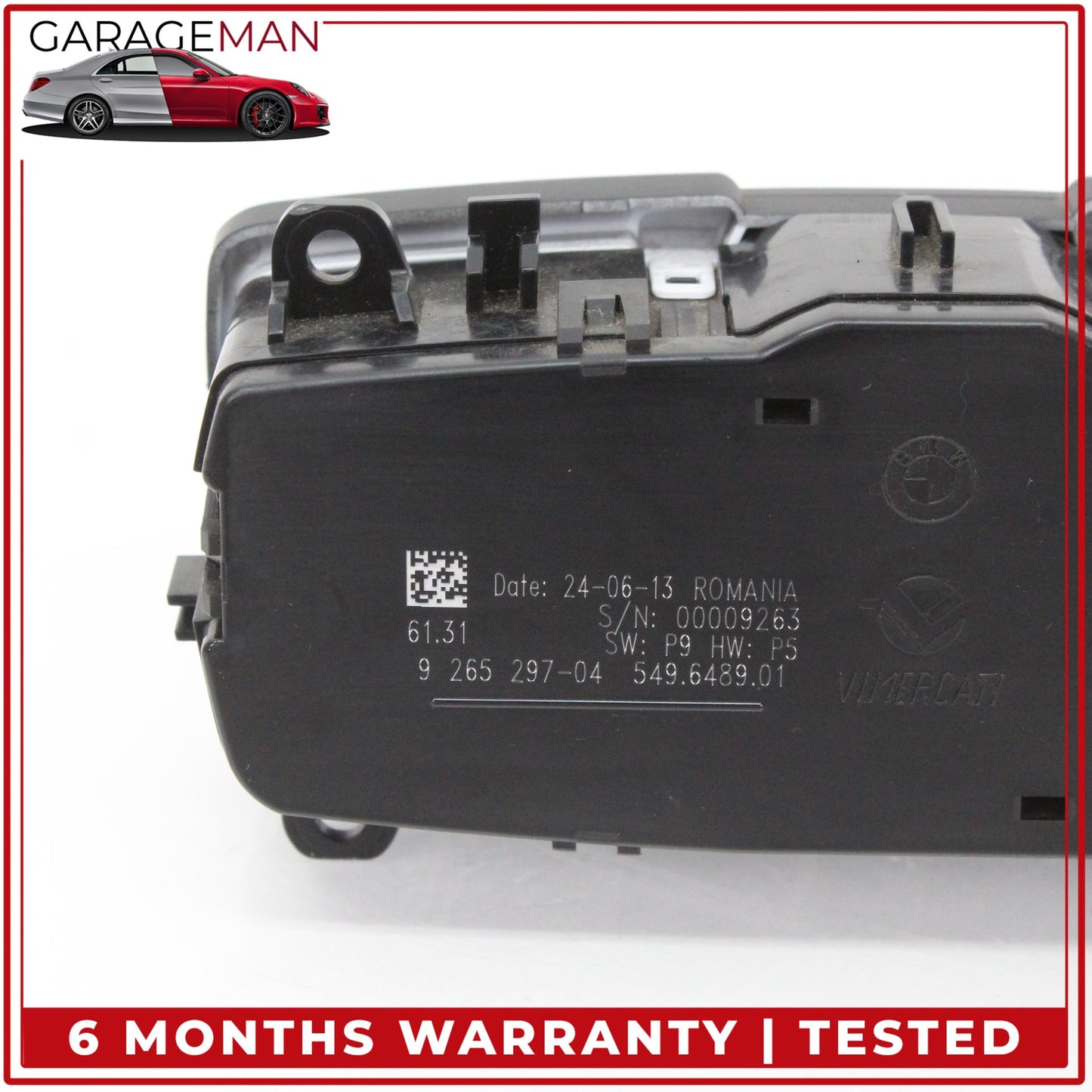 2012-2018 BMW 328d Headlight Fog Light Switch Control Module 9265297