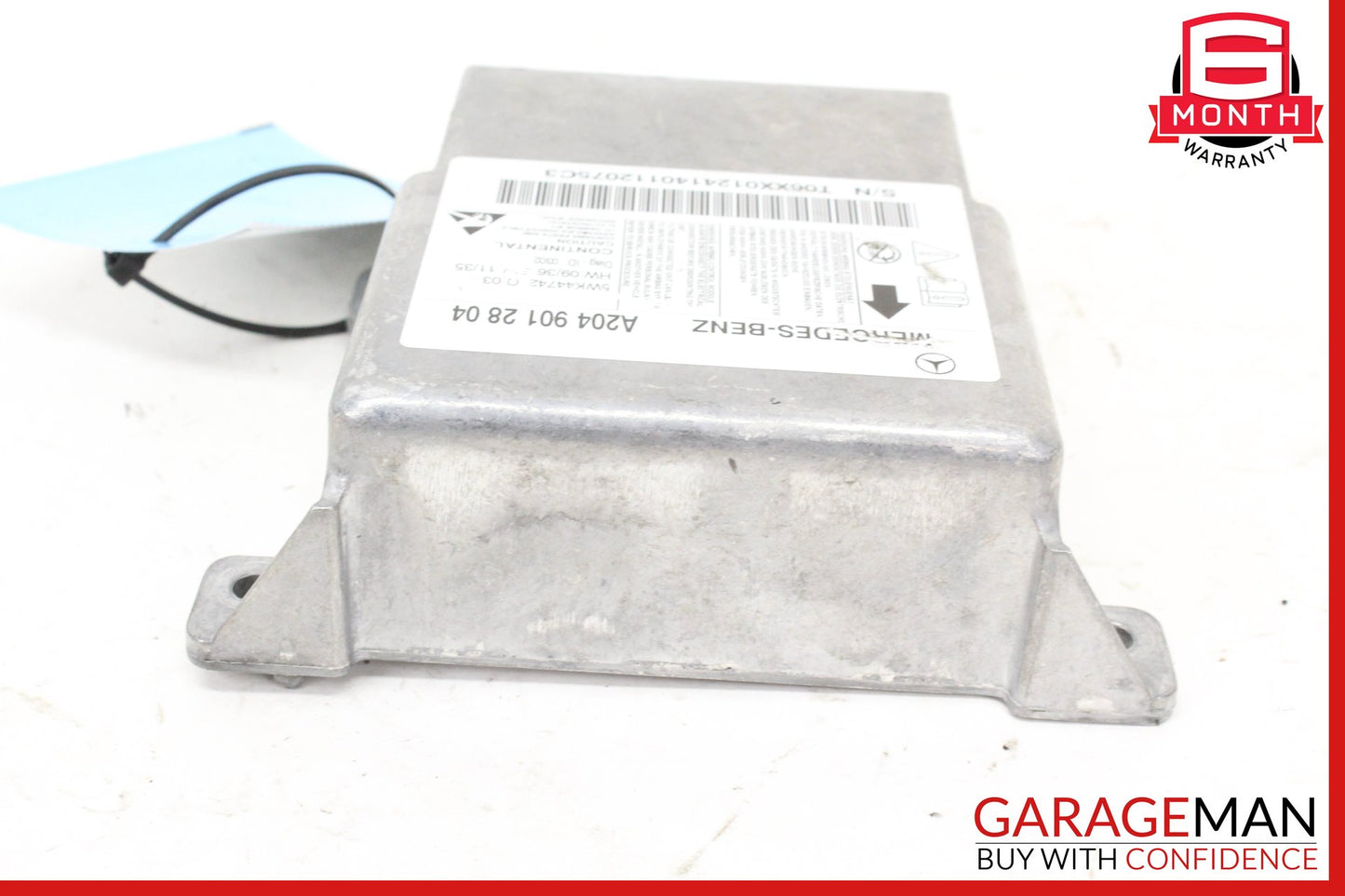 2008-2014 Mercedes W204 C250 SRS Airbag Air Bag Safety Control Module Unit OEM