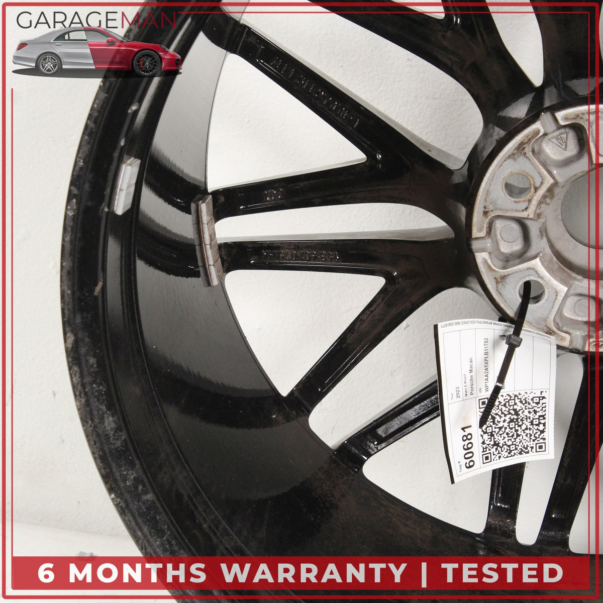 2021-2024 Porsche Macan 95B RS Spyder Design Rear Wheel Rim 10JX21H2 ET19 OEM
