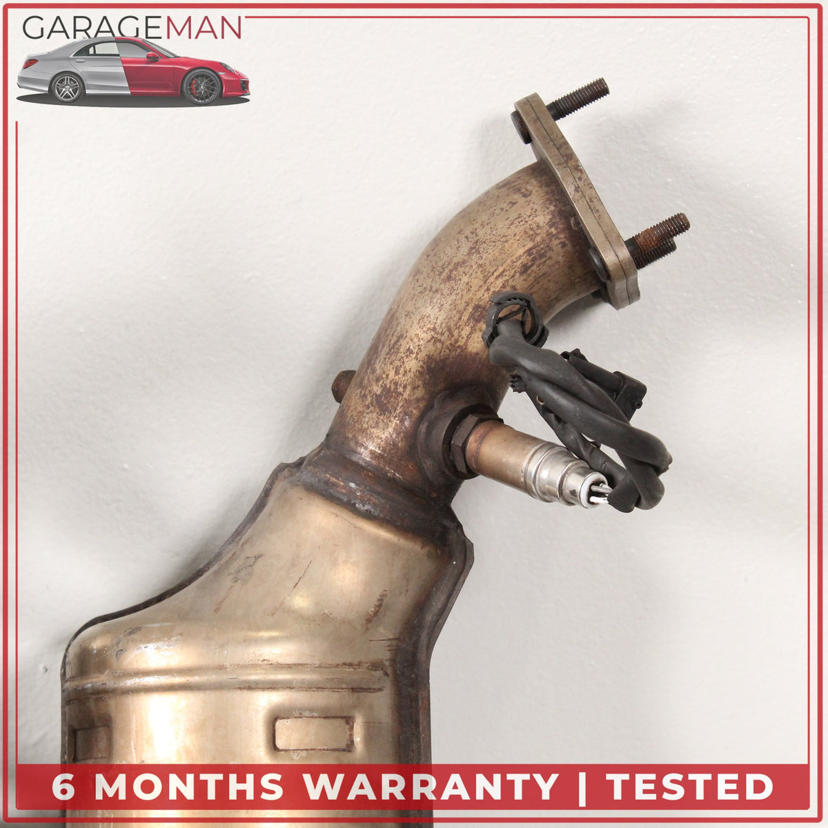 1999-2001 Porsche 911 Carrera 996 Left and Right Side Exhaust Downpipe Set OEM
