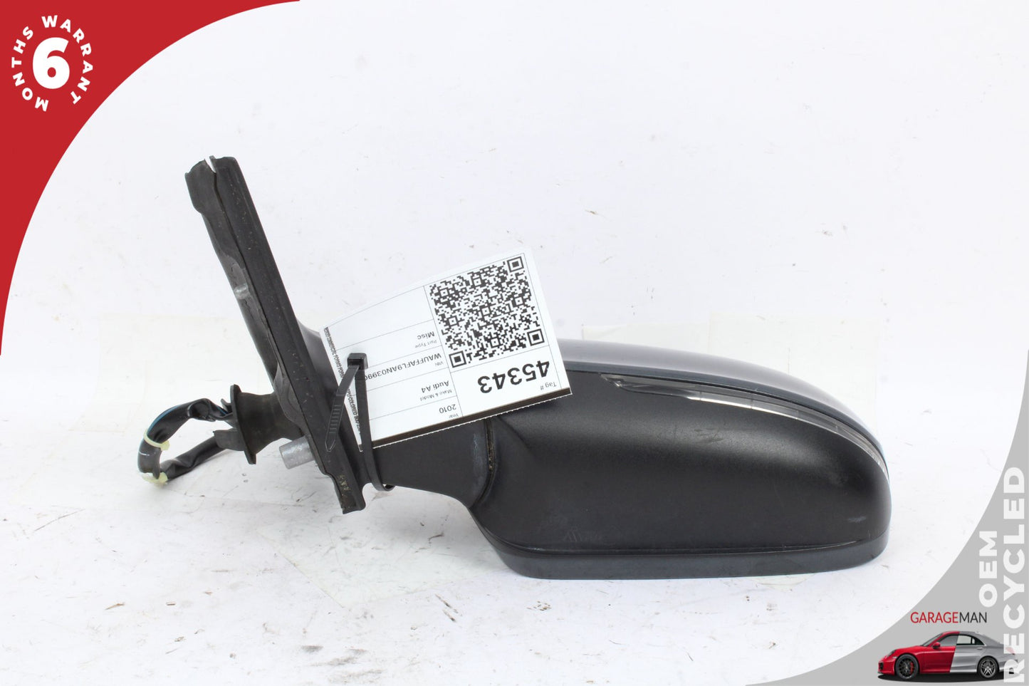 2009-2016 Audi A4 Sedan Front Left Door Rear View Mirror 8K1857410AG