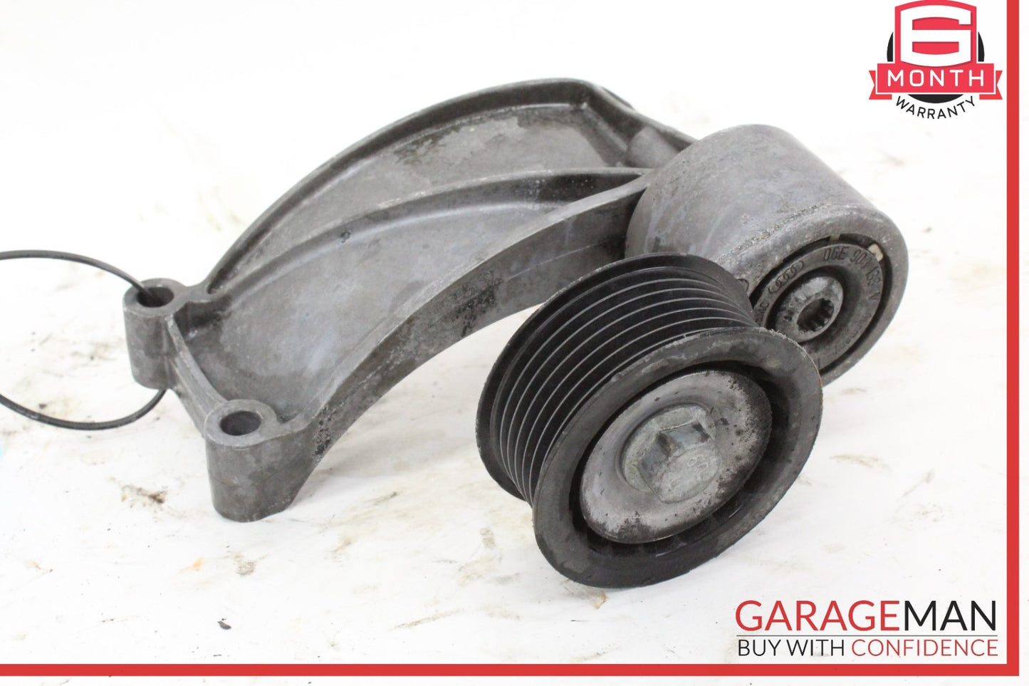 2009-2017 Audi A6 C7 Engine Alternator Support Bracket w/ Pulley 06E903143D OEM