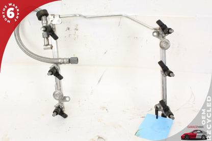 05-12 Mercedes W204 C300 R350 Fuel Injector Rail & Injectors Assembly 2720700995