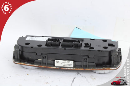 2012-2018 Mercedes W218 CLS550 W218 Front Climate Control Switch Panel w/ Trim
