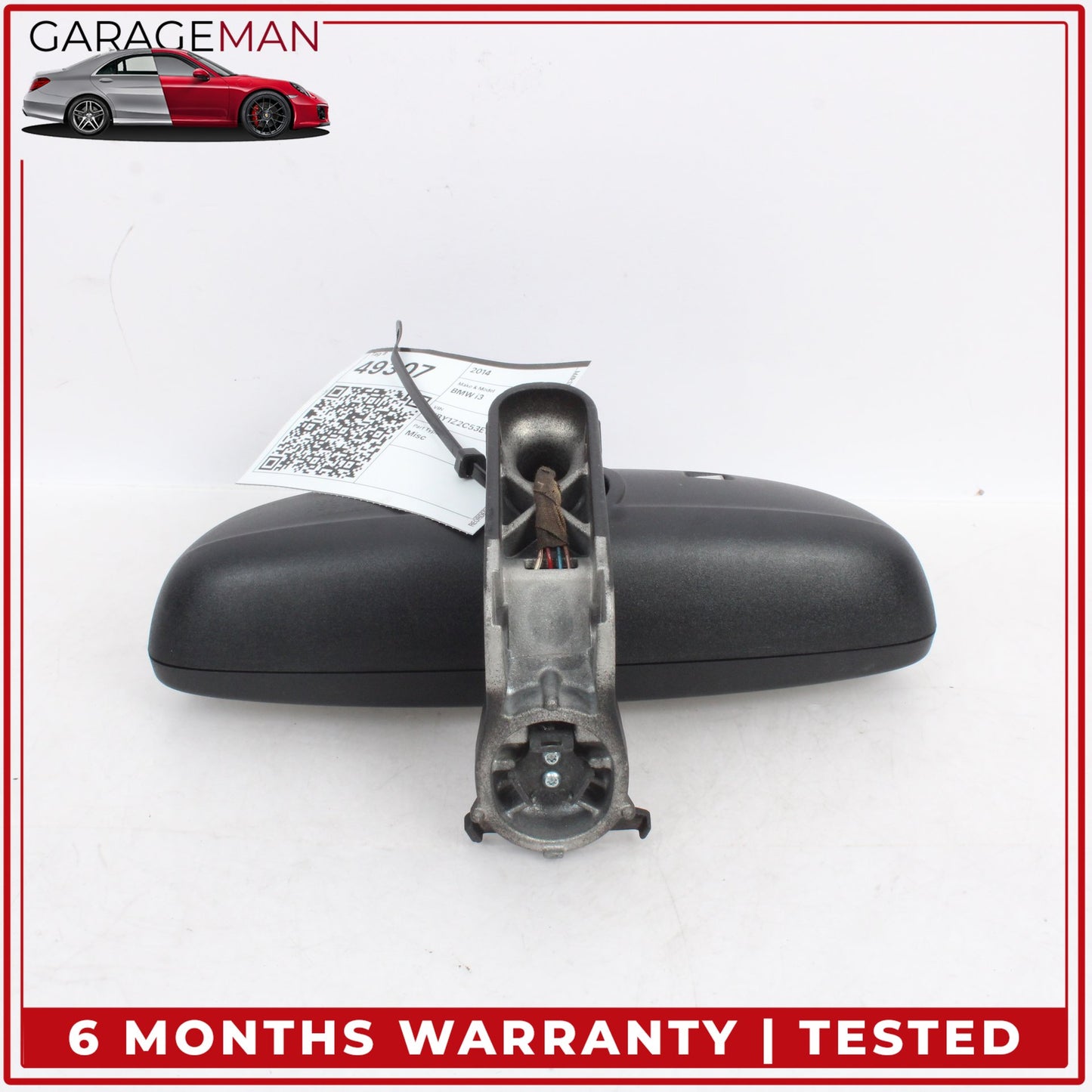 2014-2021 BMW i3 I01 Front Top Upper Windshield Windscreen Rear View Mirror OEM