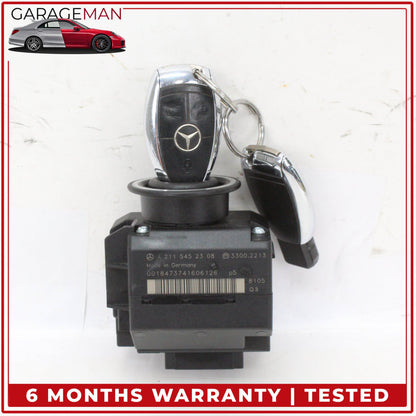 2003-2011 Mercedes W211 E350 E550 Ignition Switch Module w/ Keys 2115452308 OEM