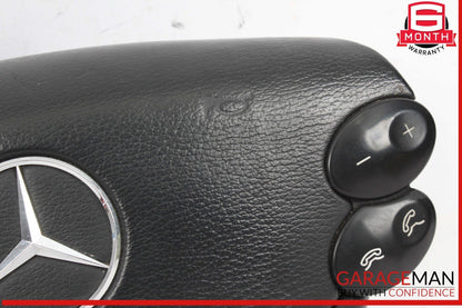 03-12 Mercedes R230 SL500 E350 Steering Wheel Airbag Air Bag Black OEM