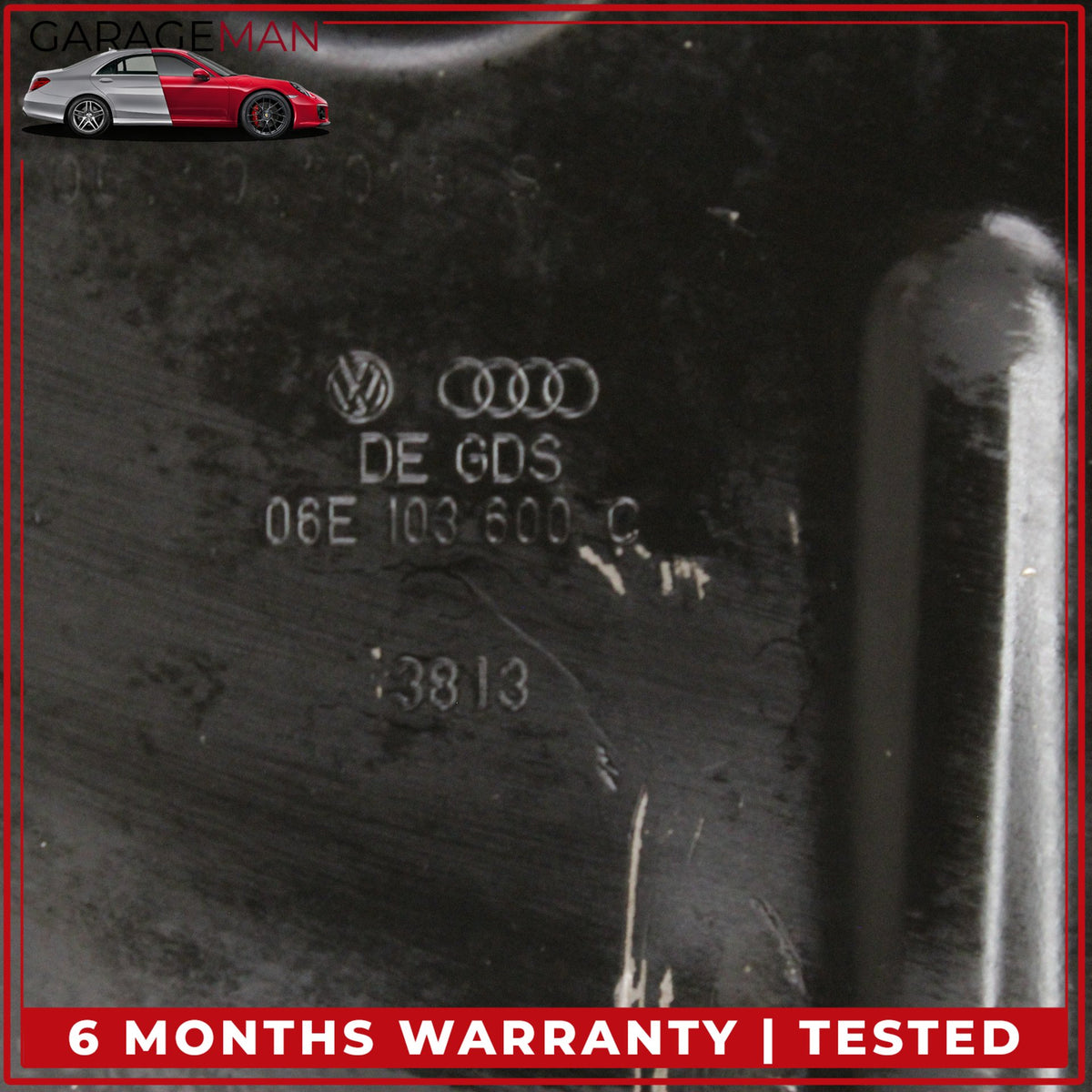 2010-2018 Audi A6 Volkswagen Touareg 3.0L Engine Lower Oil Pan 06E103600C OEM