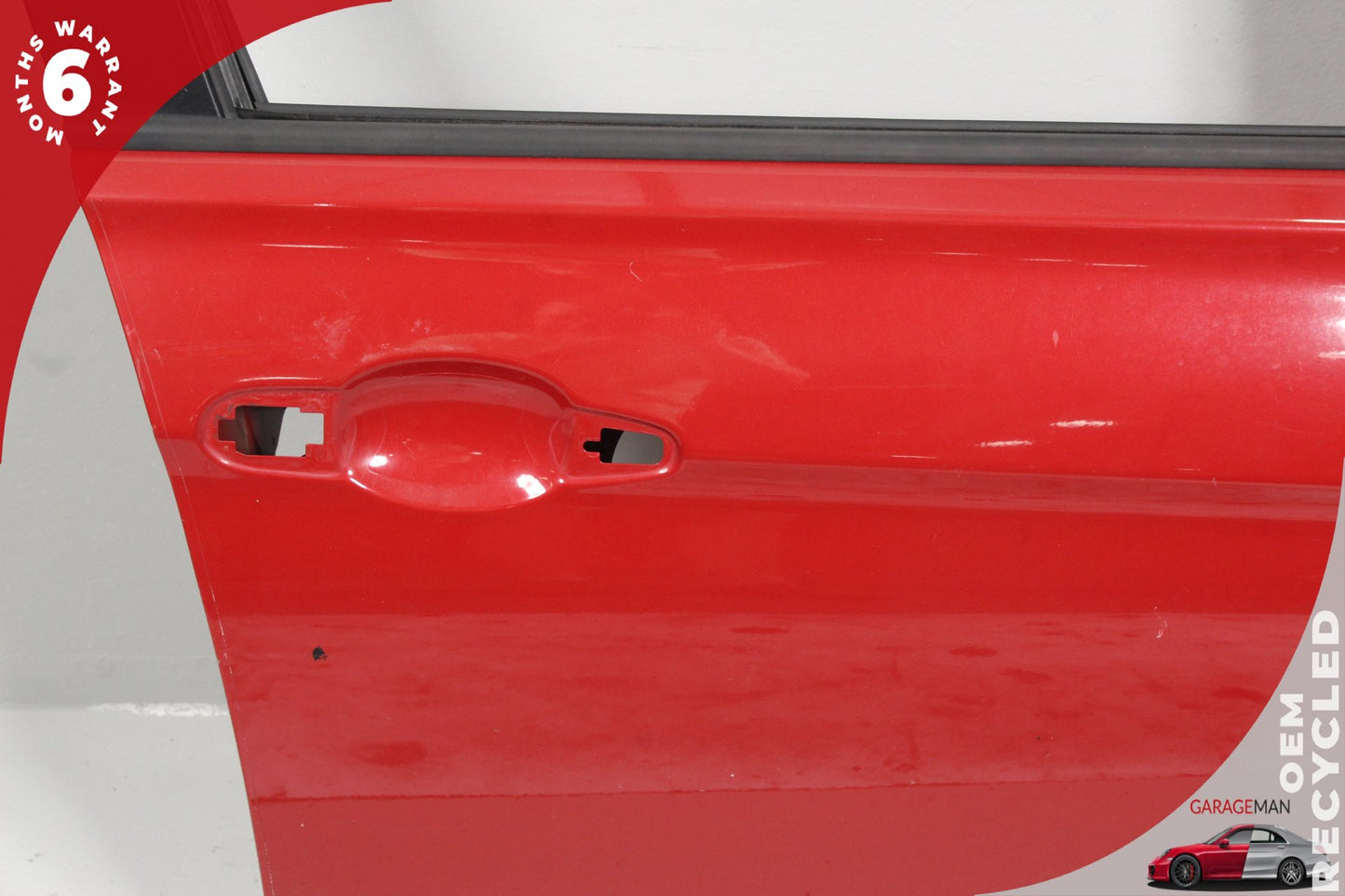 2012-2018 BMW 320i F30 Front Right Passenger Side Door Shell Red 9628764 OEM