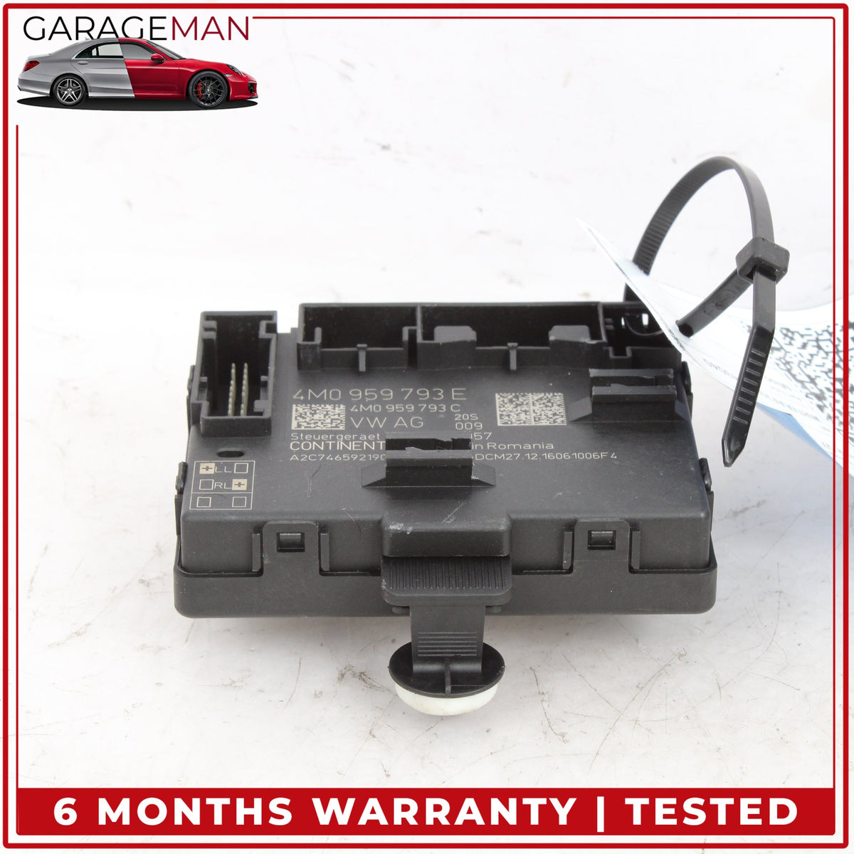 2017-2024 Audi Q7 Front Left Driver Side Door Control Module Unit 4M0959793E OEM