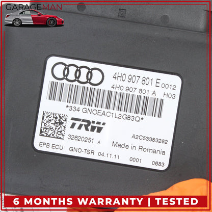 2012-2018 Audi A7 A6 Electronic Parking Brake Control Module Unit 4H0907801E OEM