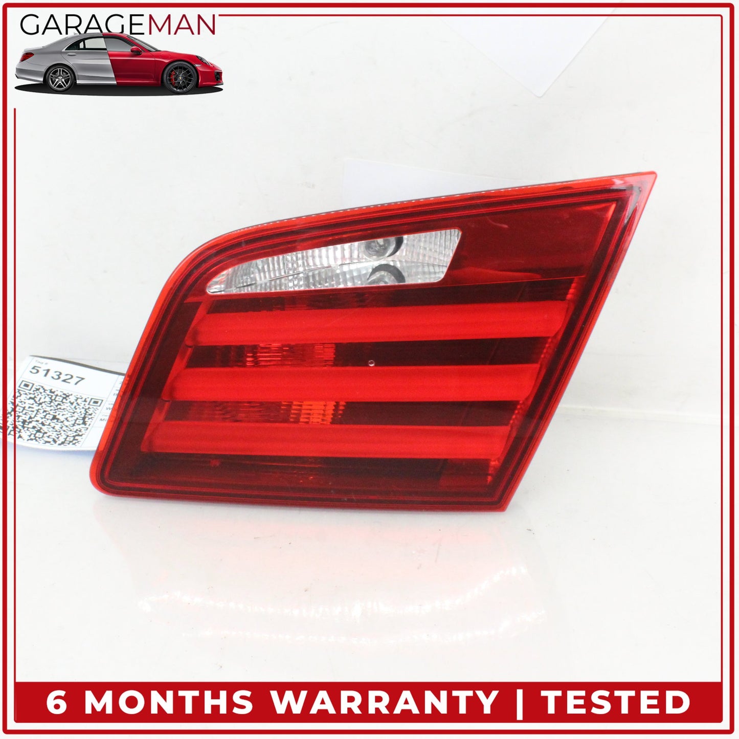 2011-2013 BMW 550i 535i Rear Right Side LED Inner Tail Light Lamp 7203226 OEM