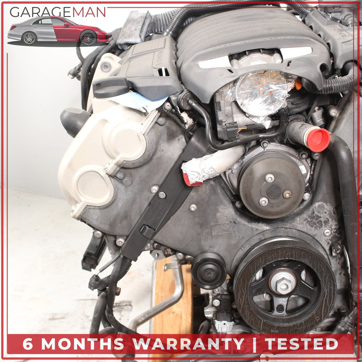 2010-2013 Porsche Panamera 970 M4840 AWD 4.8L Complete Engine Motor OEM 71k