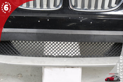 2013-2015 BMW X1 E84 Front Bumper Cover Assembly Black w/ Grille &amp; Fog Light OEM