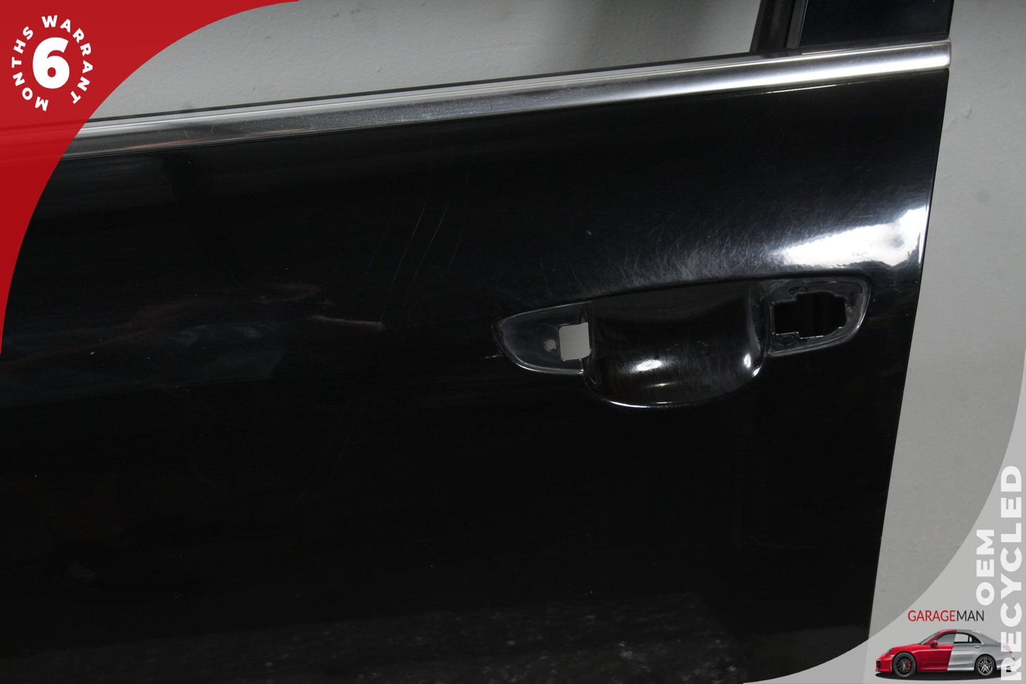 2011-2018 Porsche Cayenne 958 Front Left Side Door Shell Black 95853101100 OEM