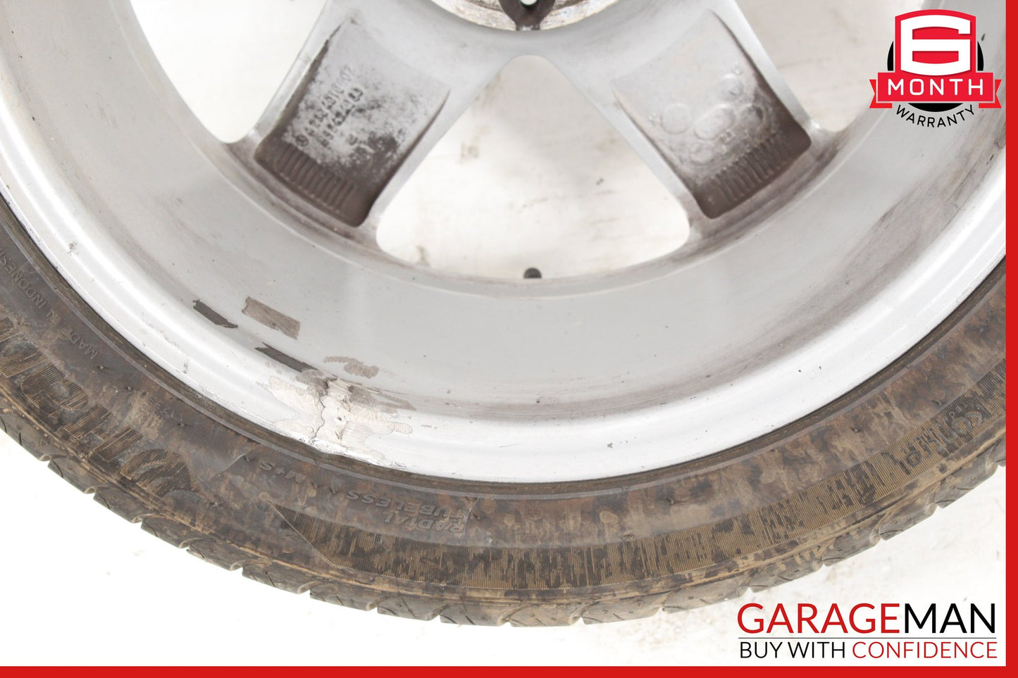 2003-2006 Mercedes R230 SL500 Front Wheel Rim w/ Tire 8.5JX18 H2 ET35 OEM