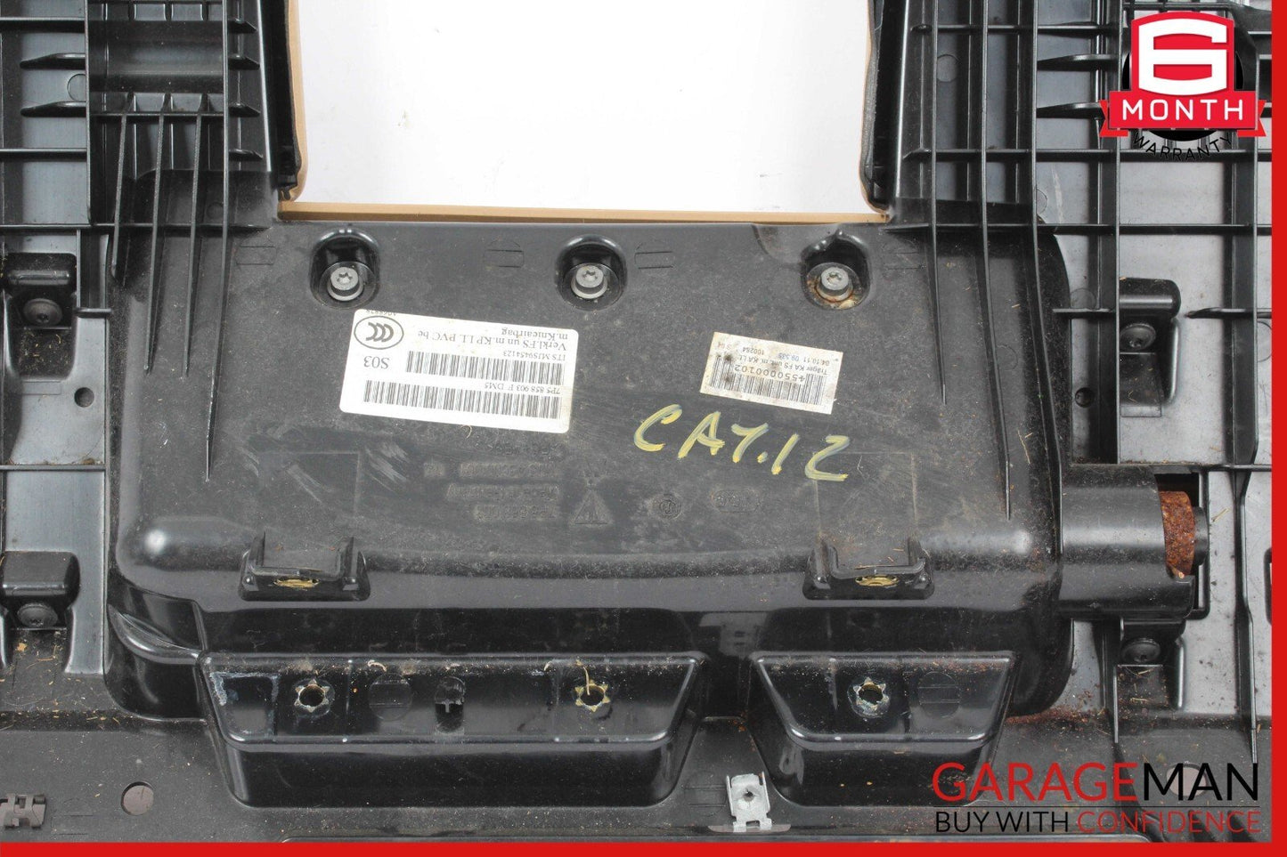 11-18 Porsche Cayenne 958 Hybrid S Knee Airbag Air Bag Left Side Beige OEM