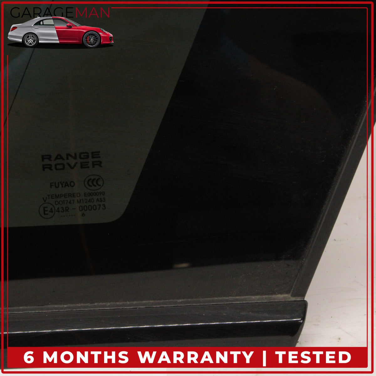 2014-2022 Range Rover Sport L494 Rear Right Quarter Window Glass DK6229600DC OEM