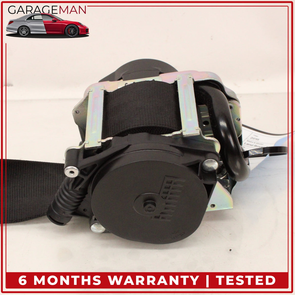 2013-2017 Land Rover Range Rover Sport L494 Front Right Side Seat Belt Black OEM