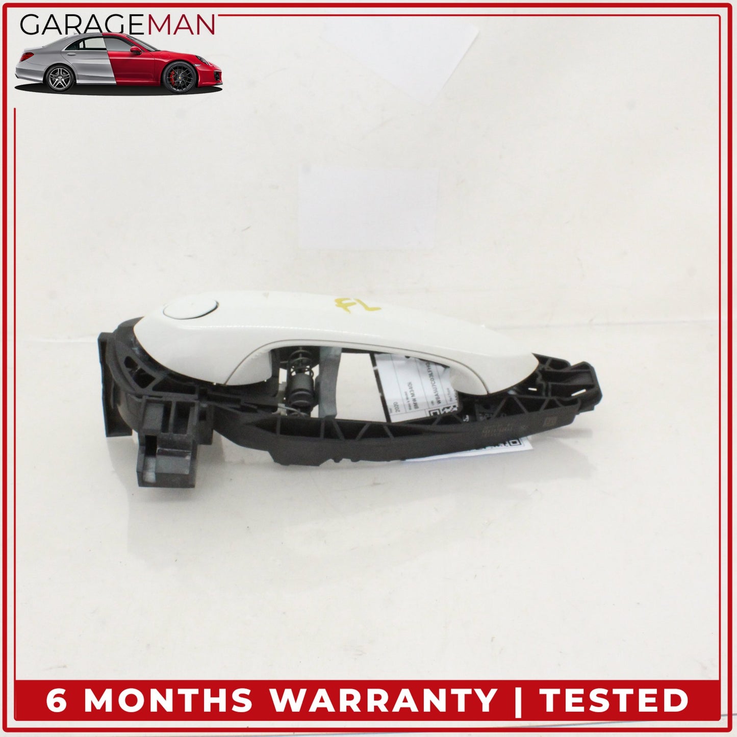 2019-2025 BMW M340i G20 Front Left Driver Side Exterior Door Handle White OEM