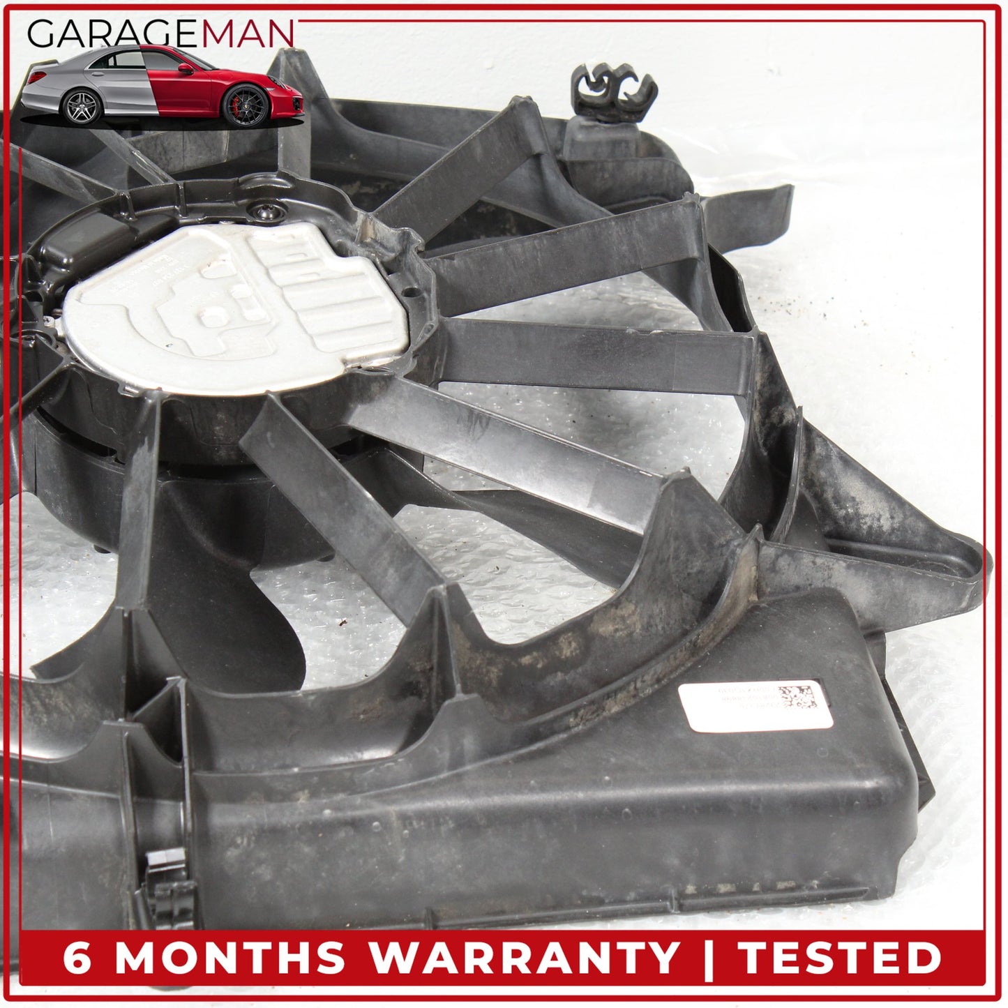 2014-2019 Chevrolet Silverado 1500 Radiator Cooling Dual Fan Motor Assembly OEM