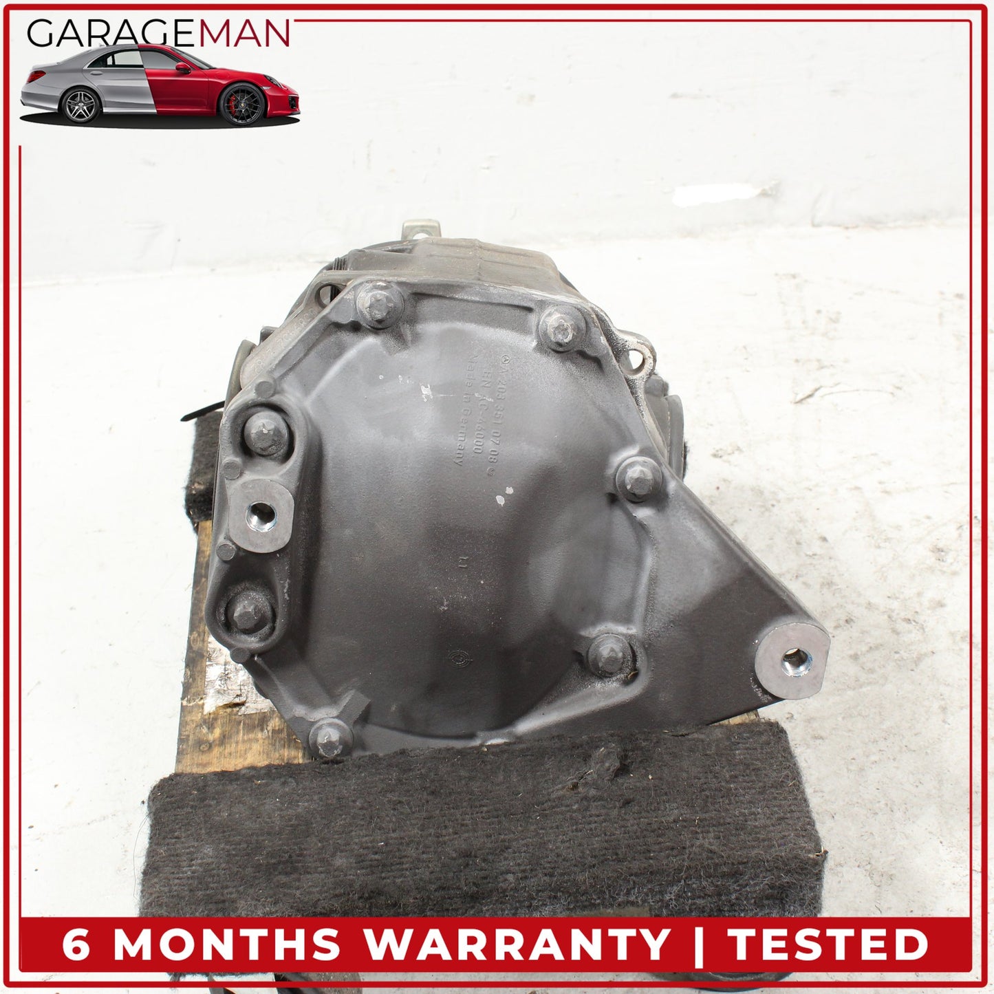 2006-2009 Mercedes W209 CLK350 C350 Rear Axle Differential 2093510205 2.82 OEM